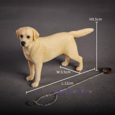 JxK 1/12 Labrador Retriever Dog Figure Pet Animal Model Collector