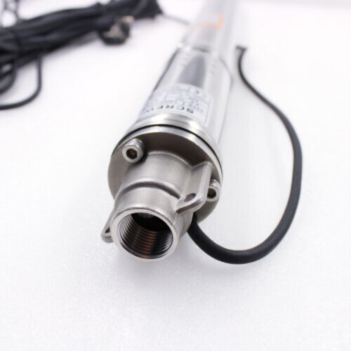 2 Inch 50mm Diameter Submersible Well Pump Deep Well Screw Pump Max 1 m3/h