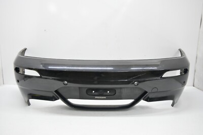   06-10 Bmw E64 M6 Rear Bumper Cover Molding Trim Black Bare Oem