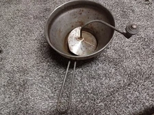 Foley Vintage Food Mill Tomatoe De Seeder Was Used For Juice Grinder For Canning