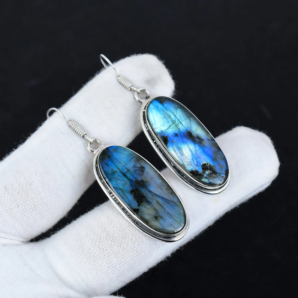 Pietra preziosa labradorite naturale da 25 carati pietra preziosa sfusa