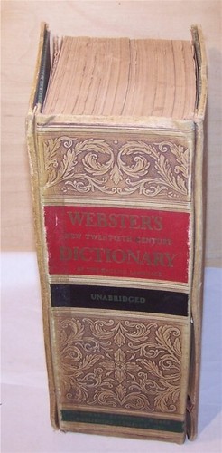 Websters Unabridged New Twentieth Century English Dictionary 1957 - Picture 2 of 3