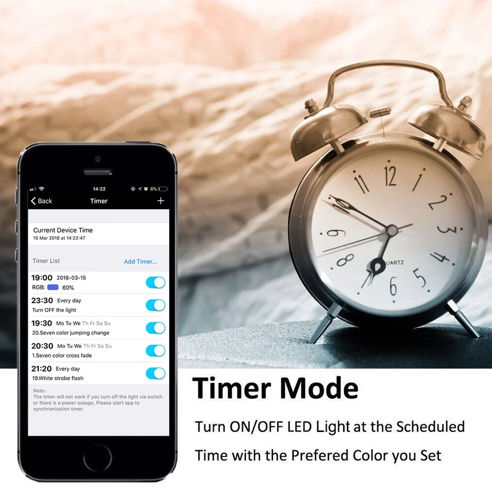 20X RGBW WiFi LED Deck Lights Low Voltage Recessed Soffit Yard Path Stair Lamps - Image 4 of 4