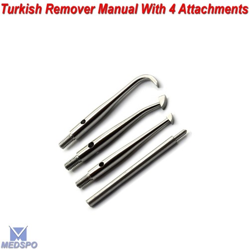 Chirurgischer Automatischer Türkischer Kronenentferner Manueller Kronenentferner mit Aufsätzen - Bild 3 von 5