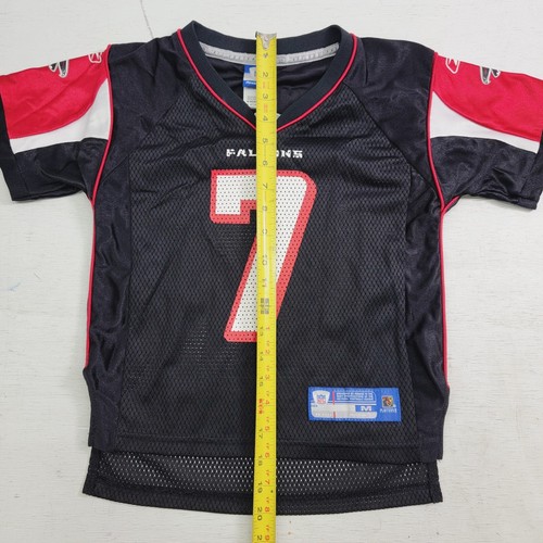 Vintage Reebok On Field Atlanta Falcons Michael Vick #7 Jersey Youth Boys Sz M - Picture 7 of 7