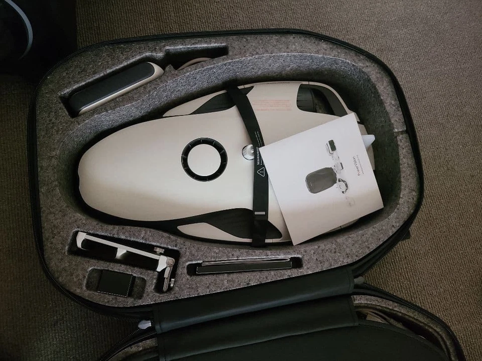 Power Vision Underwater Drone Body and Remote Control Set with Carry Case - Image 2 of 4