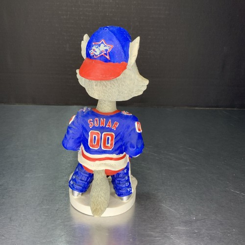 Sonar de portero Hartford Wolfpack SGA Bobblehead AHL NY Rangers de colección sin caja - Imagen 3 de 7