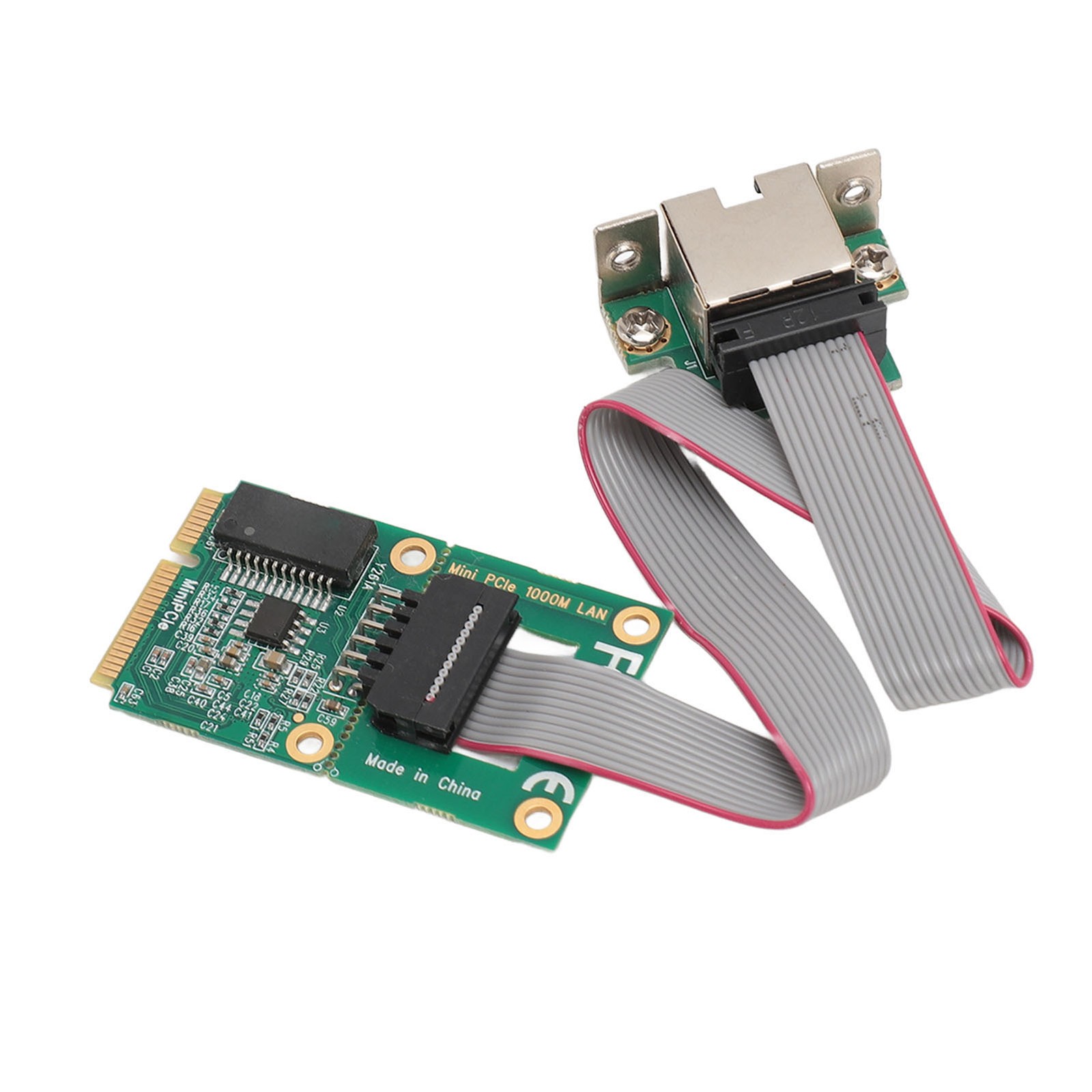Mini PCI‑E Network Card Bent Pin Gigabit Single Port I210AT Chip GBE Etherne