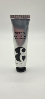Verso Night Cream With Retinol 8 15 ml | Travel Size