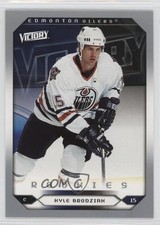 2005-06 Upper Deck Victory Rookies Kyle Brodziak #263 8tn