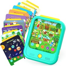 Learning Educational Learning Pad for Toddlers 2-5 to Learn Alphabets, Number...