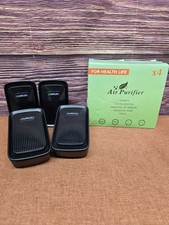 Air Ionizers 4 Pack Plug-In Negative Ion Air Purifiers Quiet Air Freshener