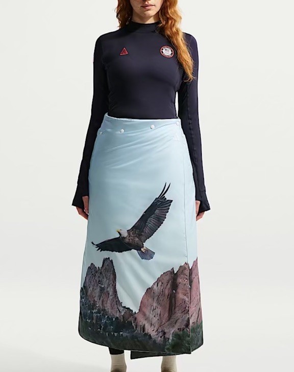 Nike ACG USA Therma-FIT ADV Reversible Women's Skirt Blue HQ6042