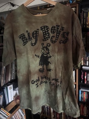 Big Boys - God Bless Me, I Don t Fit In XL Shirt Overdyed By Play Craze Punk 