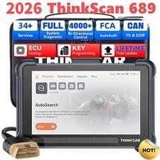 ThinkScan 689 OBD2 Auto Bidirectional Full Sy...