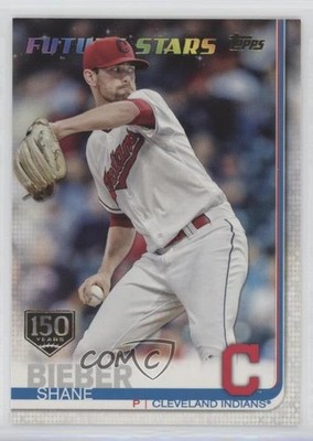 2019 Topps Future Stars 150th Anniversary Shane Bieber #271 c7w