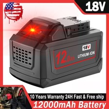 For Milwaukee For M18 18V Lithium 12.0AH Extended Capacity Battery 48-11-1812