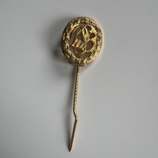 Bundeswehr DSB Deutscher Sportbund Goldstufe Nadel Miniatur Orden