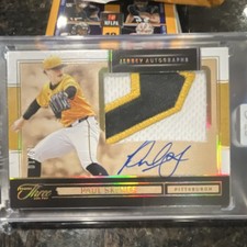 2025 PANINI RARE PATCH 10/10 THREE AND TWO JERSEY AUTO PAUL SKENES  #JK-12