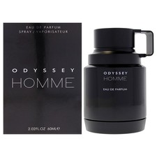 Odyssey - Homme Black by Armaf for Men - 2.02 oz EDP Spray