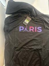 Jordan survêtement PSG Paris 2 pièces hoodie + pantalon noir taille XL