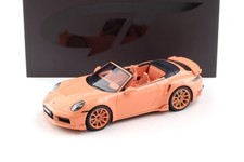 GT Spirit 2024 Brabus 900 Peetch Porsche 911 Turbo Cabriolet Pink 1:18 GT564