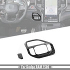 For Dodge Ram 1500 2021-2026 ABS Carbon Fiber 4WD Switch Adjust Panel Cover Trim