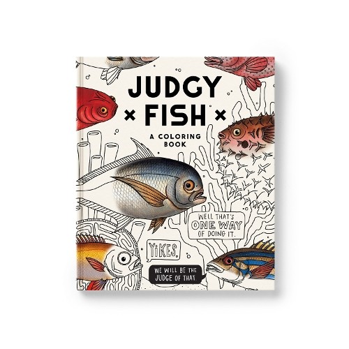 Judgy Fish Coloring Book By Brass Monkey, Brass Brass Brass Monkey, - Image 2