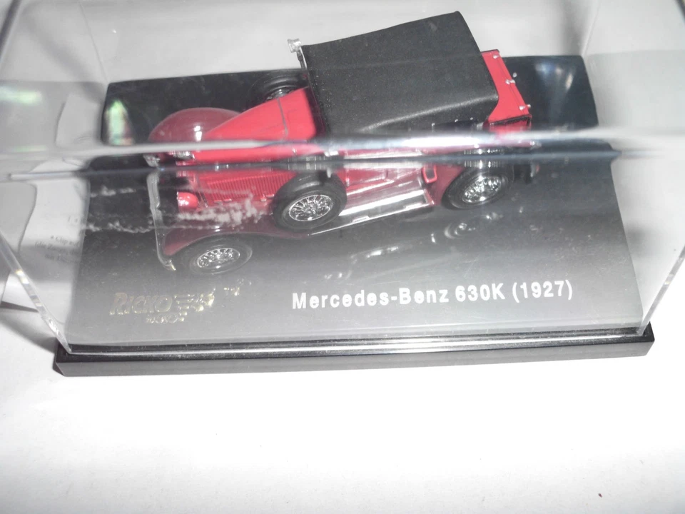 MERCEDES-BENZ 630K (1927) RICKO METALL/PLASTIK MODELL  1:87 HO OVP !!! - Bild 3 von 3
