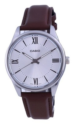 Casio Silver Dial Stainless Steel Analog Dress Quartz MTP-V005L-7B5 Herrenuhr