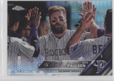 2016 Topps Chrome Prism Refractor Ben Paulsen #174 0w8