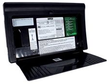 WFCO Arterra WF-8725-PB-LIS RV Power Converter Panel - Lithium Switch - 25 Amp