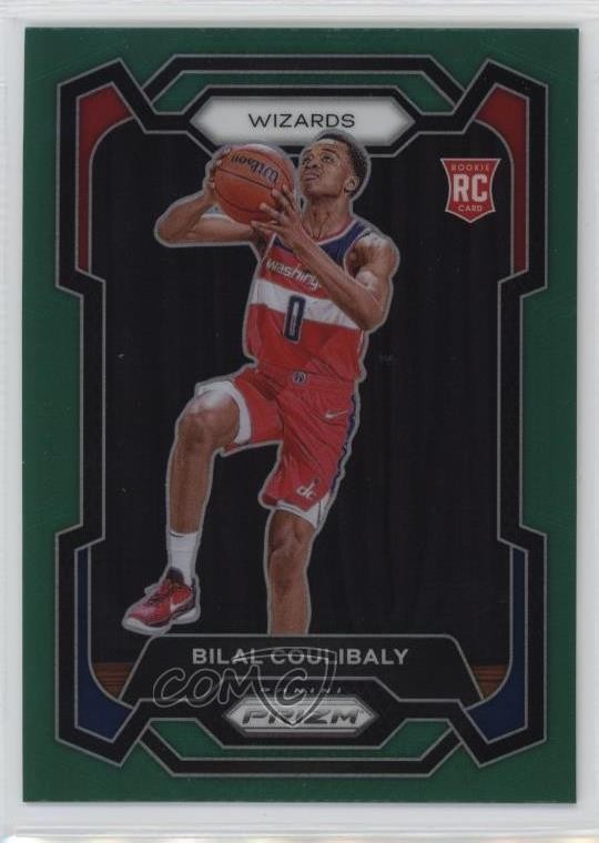 2023-24 Panini Prizm Green Prizm Bilal Coulibaly #153 1jx9
