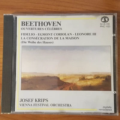 JOSEF KRIPS beethoven overtures celebres EX/EX (CD Album, Klassik) - Bild 1 von 4