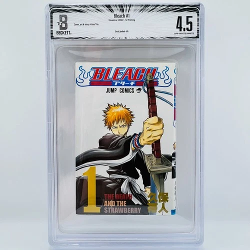 BGS 4.5 - Bleach Volume 1 - 1st Print Japanese Graded Manga