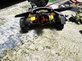 LEGO 76055 Killer Croc Sewer Smash Batman Figure Used 3/5 Mini Fig With Manual