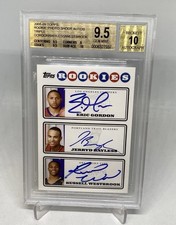 2008 Russell Westbrook ROOKIE RC Triple Photo Auto BGS 9.5/10 POP 9 COLLECTION