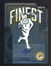 2025-26 Topps Finest TJ McConnell Green Bay Packers AUTO
