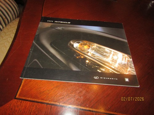 Vintage 2002 Oldsmobile OEM Dealer New Car Brochure Intrigue