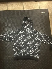 SDL Designer Black and White Men’s Hoodie Size XL Brand New