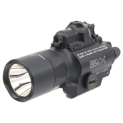 SureFire X400 Turbo WeaponLight 650 Lumens with Red Laser (X400T-A