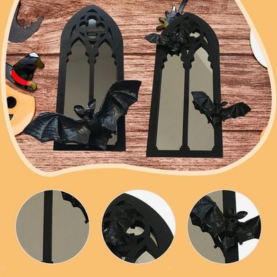 Arch Spiegel Akzent rustikale Fledermaus Wandspiegel für Büro