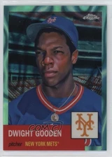2022 Topps Chrome Platinum Anniversary Aqua Lava Refractor /299 Dwight Gooden