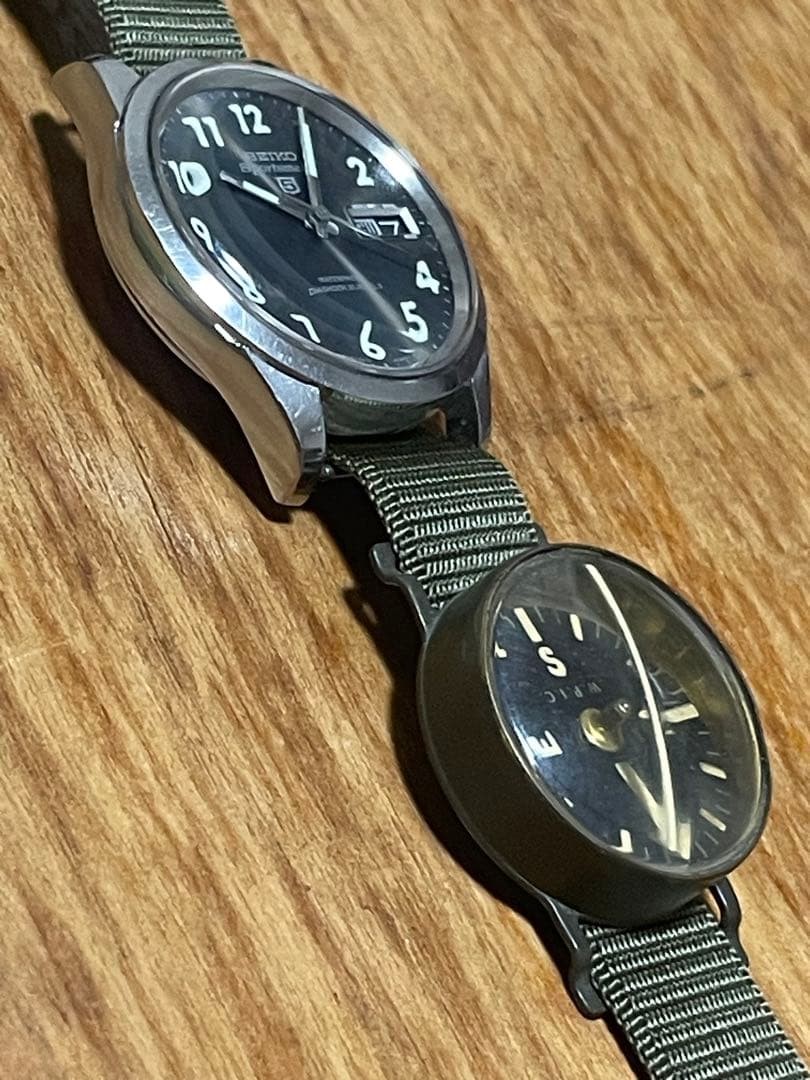 Seiko MAC V SOG Military Watch 6619-8280 Compass Vietnam Era