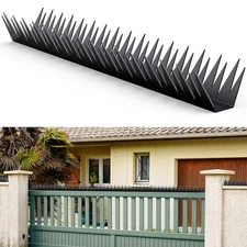 Anti Climb Fence Spikes Metal for Outdoor Walls, Garden Fences,Intruder Deter...