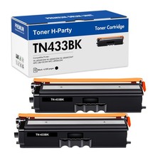 Toner H-Party Tn433Bk Black Toner Cartridge Compatible Replacement For Brother