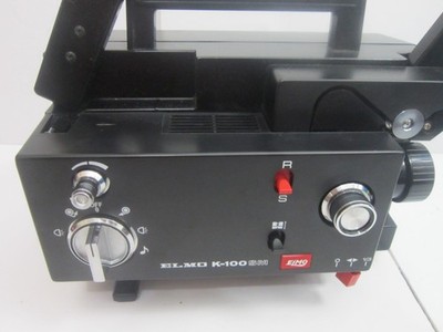 Vintage Elmo K-100SM Dual 8 mm Film Adjustable Speed Projector