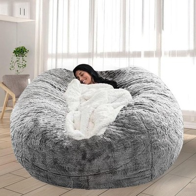 7FT Bean Bag Chair Adults Kids No Filling Comfy Giant Living Room Chairs Gaint