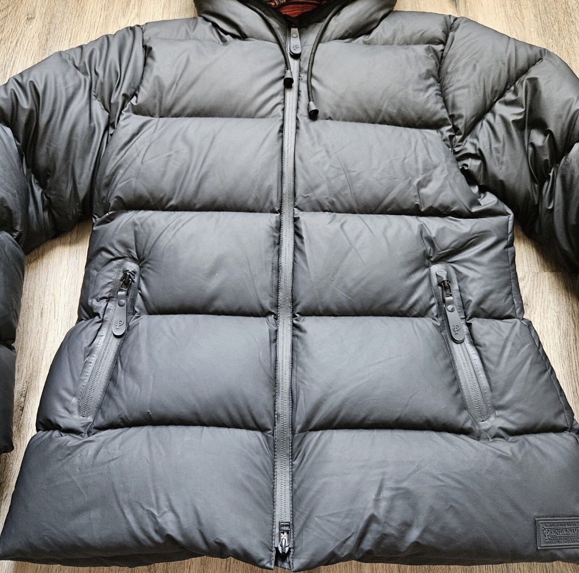 Pendleton Jacket Womens Large Black Fairbanks Wat… - image 8