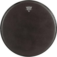 Remo Black Suede Emperor Tenor Drumhead w/Crimplock Black Suede 602 Bistro Blk
